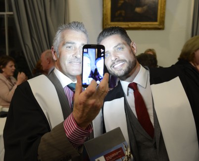 Pictured (l-r) is Mr. Thomas Kearns, Executive Director of the Faculty of Nursing and Midwifery and Keith Duffy, Honorary Fellow of RCSI. Keith Duffy was awarded an Honorary Fellowship from the RCSI Faculty of Nursing and Midwifery, in recognition of his work as a campaigner for children with autism. The honour was conferred at a special event to mark the 40th Anniversary of the RCSI Faculty of Nursing and Midwifery on the 29th October 2014