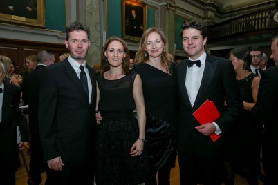 Pictured (l-r) are Justin Walker, Niamh Walker (Communications), Deirdre Fahy (Human Resources) and Colm Kelleher. And Spring Shall Come was a unique staged performance produced by RCSI and River Productions commemorating the dramatic events of Easter 1916 and World War I