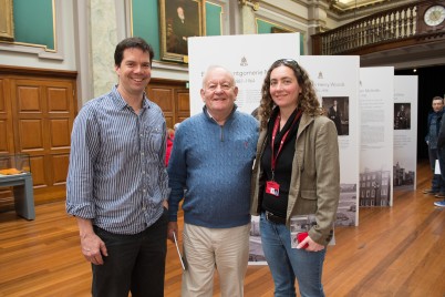 Pictured (l-r) is Dr Marian Brennan (MCT), Patrick Brennan and Ant Chubb (School of Postgraduate Studies). RCSI’s 1916 Commemorative Programme will run until 17 April. This will consist of an exhibition and supporting lecture series. Visitors will be transported back in time 100 years as some displays will give them a great insight into what life was like in the College before, during and after the insurgents seized the building. Visit rcsi.ie/2016 for details and to register for this free event.