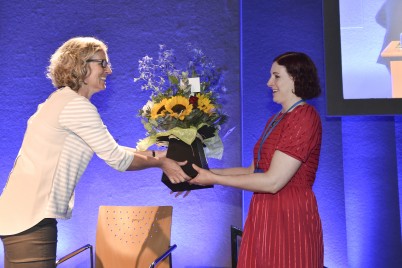 Pictured (l-r) at the 45th Annual Scientific Meeting of the Society for Academic Primary Care is Prof Susan Smith and Linda O’Connor (both of General Practice). Both were on the organising committee that hosted the meeting in Dublin. It was attended by more than 400 researchers and clinicians in general practice where they discussed key topics in primary care research including diagnosis and safety, multimorbidity, mental health, dementia and prescribing. The meeting, which had attendees from Ireland, the UK, Sweden, Italy, Denmark, New Zealand, Australia, Canada, and the United States, was held from Wednesday 6th July until Friday 8th July at Dublin Castle and was hosted by the Department of General Practice of RCSI the HRB Centre for Primary Care, based at RCSI.