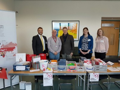 Following a very successful HR Open day in RCSI's  St Stephens Green campus, the HR Team completed an equally engaging session with our colleagues based in the ERC in Beaumont Hospital on Friday 11th November, where there was a fantastic turnout of both staff and students. 