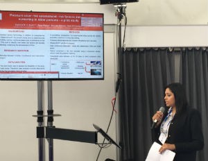 RCSI PhD student, Aglécia Budri at EWMA 2017