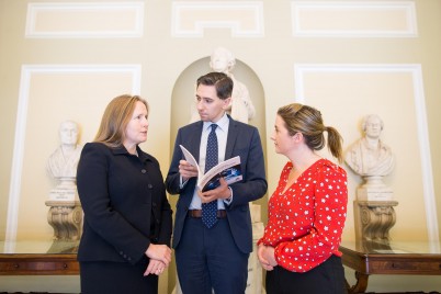 Minister for Health, Simon Harris TD, visited RCSI this week for the launch of the "Promoting Gender Equality in Surgery" report. RCSI is implementing a series of measures to encourage more women to become surgeons following the launch of a report today by Minister for Health, Simon Harris TD and RCSI President, Professor John Hyland highlighting a series of barriers to female entry into and progression in surgical careers. While more than 50% of medical graduates are female, just 34% of surgical trainees are women, while less than 7% of consultant surgeons are women. The report, by a working group established by RCSI, identifies the lack of access for women to high quality surgical fellowships, working conditions during pregnancy and supports available to those returning to work after absence as among the barrier to female progress in the profession. Read the report here: http://bit.ly/2t4WSWl