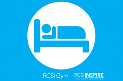 Come along for a relaxing 30mins of sleeping to re-charge your batteries and get back to work feeling refreshed and renewed.  Starts today, sign up for one or more classes. Please email Inspire@rcsi.ie to confirm your place.  