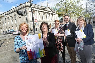 The Minister for Employment Affairs and Social Protection, Regina Doherty TD launched a comprehensive policy on gender identity and gender expression aimed at students and staff. The policy was developed following extensive consultation with faculty and staff. Lead author of the policy Dr Caroline Kelleher said: “In developing this policy, RCSI aims to foster a welcoming and inclusive learning and working environment for students and staff who are trans or gender non-conforming.” View the policy here