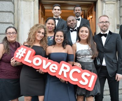 Over 400 alumni are returning to RCSI for the annual RCSI Alumni Gathering this week. Alumni from Classes of 1958, 1963, 1968, 1973, 1978, 1983, 1988, 1993, 1998, 2003 and 2008 are participating in a vibrant programme of social and academic activities, including Friday’s Scientific Meeting. 