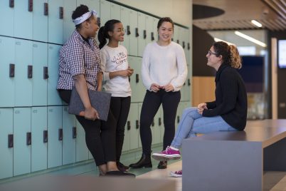 Students in 26 York Street