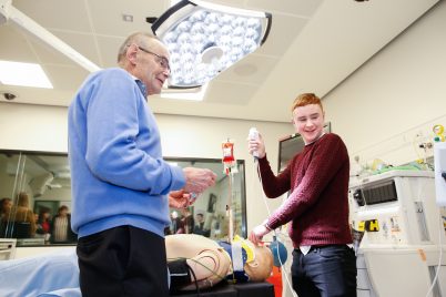 Second-level students, from all over Ireland, will get a taste for life as a medical, pharmacy and physiotherapy student at the RCSI Open Day today. Students will get to experience life as both an RCSI student and as a healthcare professional by taking part in various interactive workshops in medicine, pharmacy and physiotherapy. 