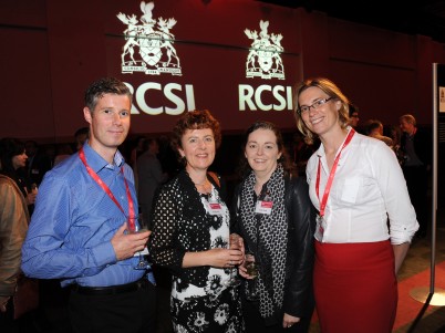 Pictured (l-r) at the Opening Celebration of the RCSI Gathering, in Dublin’s Convention Centre, was Darren Griffith, Helen McVeigh, Maria Morgan and Miriam Kennedy. The ‘RCSI Gathering’ celebrations in the Convention Centre Dublin. More than 500 healthcare professionals from 21 countries around the world came back to Dublin for the RCSI Gathering. The three day event included an International Higher Education Forum with speakers coming from around the world, representing the very best in their field of expertise and an action packed weekend of social events.