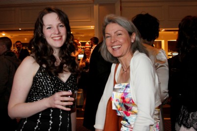 Pictured at the Spring Ball in the Burlington on Saturday, 6th April were (l-r) Aurea Conroy and Camilla Wemyss, SARA