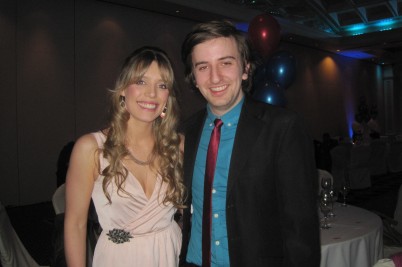 Pictured at the Spring Ball in the Burlington on Saturday, 6th April were (l-r) Claire Mooney and James Reynolds