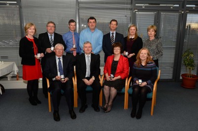 Pictured (l-r back row) is the RCSI delegation, Prof Celine Marmion, Dr Kenny Winser, Dr Darren Griffith, Mr Eric Clarke, Mr Philip Curtis, Dr Orlaith Brennan, Prof Marie Guidon and (l-r front row) Prof Patrick Broe, Dr Oliver Murphy (IT Tralee), Prof Hannah McGee and Dr Jacqueline Daly. This week RCSI was honoured at a Mayoral Reception hosted by Kerry County Council, followed by a reception and dinner at the Institute of Technology, Tralee. The event was held in recognition of RCSI’s contribution to Kerry through its collaborative initiative, the International Medical Commencement Programme (IMCP) with the IT Tralee. The IMCP, developed five years ago, is an intensive two or three semester course of study for students from the Gulf countries who intend to progress to the RCSI to study medicine, pharmacy or physiotherapy. 