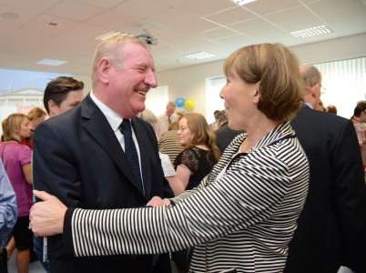 Pictured (l-r) is Pat Connolly and Professor Mary Leader. Pathology, at Pat's retirement reception in the RCSI Education and Research Centre, Beaumont Hospital.