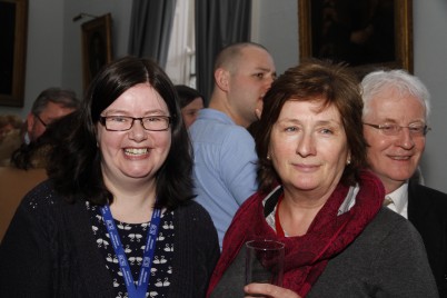 Pictured (l-r) are Dr Sarah O'Neill and Kay McKeon