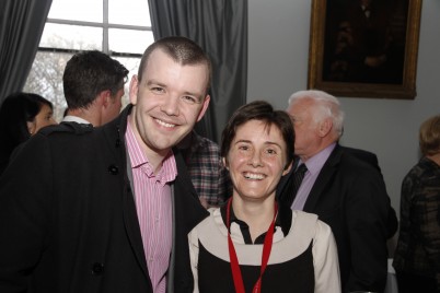 Pictured (l-r) are Gary Brady and Dr Helena Kelly