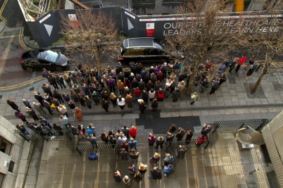 Today, RCSI staff and students said an emotional farewell to Mr Harold Browne. He made one final journey to the College and will be laid to rest tomorrow. May he rest in peace. 