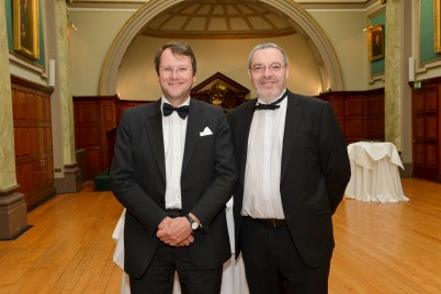 Pictured at the June Conferring Dinner is Prof Clive Lee (Anatomy) and Prof Kevin McGuigan (Physiology & Medical Physics)