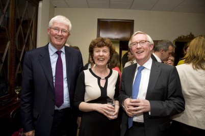 Pictured (l-r) is Prof Patrick Broe, RCSI Council Member; Dr Helen McVeigh, School of Postgraduate Studies; and Mr Declan Magee, RCSI President who were photographed at Helen's leaving reception on 5th November. Helen leaves RCSI after 11 years of service. Best of luck for the future, Helen.  