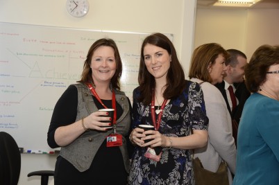 Pictured (l-r) is – Niamh Carroll and Sheila Corballis (SARA). The Irish Institute of Pharmacy (IIoP) hosted this coffee morning on 7th October, for RCSI staff so they could learn what the IIoP does and about the people who are working at the institute. The coffee morning was attended by 45 RCSI staff.