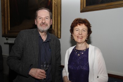 Pictured (l-r) are Professor John Waddington and Dr Helen McVeigh