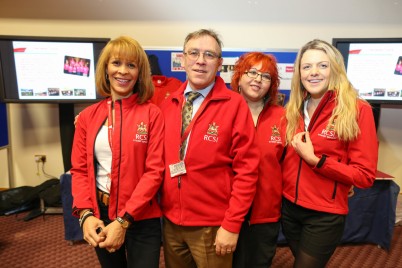 Pictured at the RCSI Open Day is the Student Services team of (l-r) Corriena Brien, Ivan Carty, Sandra Bonetto and Emily O'Brien. Over 400 students attended the open day at the College on 2nd January